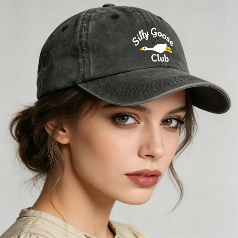Printed Washed Cotton Adjustab - Golf Cap Dad recension och pris